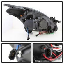 Load image into Gallery viewer, Spyder Nissan Altima 4Dr 10-12 Projector Headlights Light DRL LED Halo Smke PRO-YD-NA104D-LTDRL-SM
