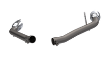 Load image into Gallery viewer, QTP 10-13 Chevrolet Camaro SS 6.2L 304SS Eliminator Muffler Delete Axle Back Exhaust w/4.5in Tips
