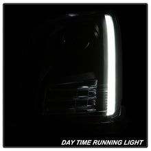 Load image into Gallery viewer, xTune 06-09 Ford Fusion Light Bar DRL Projector Headlights - Black (PRO-JH-FFU06-LB-BK)
