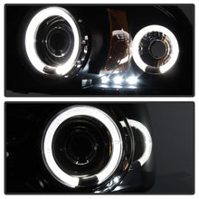 Load image into Gallery viewer, Spyder Dodge Dakota 97-04/Durango 98-03 1PC Projector Headlights LED Halo LED Blk PRO-YD-DDAK97-BK

