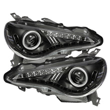 Load image into Gallery viewer, Spyder Subaru BRZ 12-14 Projector Headlights- DRL LED Black PRO-YD-SUBRZ12-BK
