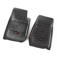 Load image into Gallery viewer, Rugged Ridge Floor Liner Front Black 2007-2018 Jeep Wrangler Unlimited JK 4 Dr
