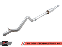 Load image into Gallery viewer, AWE Tuning 07-18 Jeep Wrangler JK/JKU 3.6L Trail Edition Cat-Back Exhaust
