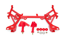Load image into Gallery viewer, BMR 93-02 4th Gen F-Body K-Member LT1 Motor Mounts Pinto Rack Mounts Red
