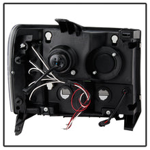 Load image into Gallery viewer, Spyder GMC Sierra 1500/GMC Sierra Denali 08-13 Projector LED Halo- LED Blk PRO-YD-GS07-HL-BK
