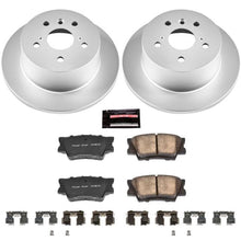 Load image into Gallery viewer, Power Stop 13-18 Lexus ES300h Rear Z17 Evolution Geomet Coated Brake Kit
