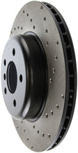 Load image into Gallery viewer, StopTech 11-13 BMW 550i Rear Left Drilled Sport Brake Rotor
