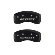 Load image into Gallery viewer, MGP 4 Caliper Covers Engraved Front Honda Engraved Rear Odyssey Red finish silver ch
