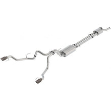 Load image into Gallery viewer, Ford Racing 2017 F150 Raptor 3.5L Touring Cat-Back Exhaust System Dual Rear Exit w/Carbon Fiber Tips
