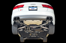 Load image into Gallery viewer, AWE Tuning Audi C7 / C7.5 S6 4.0T Touring Edition Exhaust - Diamond Black Tips
