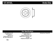 Load image into Gallery viewer, StopTech 06-10 Lexus IS 250/IS 300/IS 350 SportStop Slotted &amp; Drilled Left Rear Rotor
