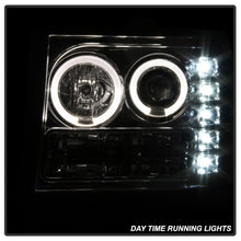 Load image into Gallery viewer, Spyder GMC Sierra 1500/2500/3500 07-13 Projector Headlights LED Halo- LED Chrome PRO-YD-GS07-HL-C
