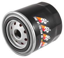 Load image into Gallery viewer, K&amp;N Oil Filter for Fiat/Porsche/Triump/Alfa Romeo/MG/Dodge/Mercury/Toyota 3.656in OD x 4in H
