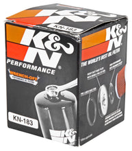 Load image into Gallery viewer, K&amp;N Piaggio 2.156in OD x 3.063in Height Oil Filter
