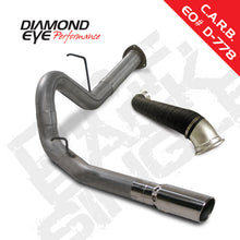 Load image into Gallery viewer, Diamond Eye KIT 4in DPF-BACK SGL w/ TDP SS 07.5-10 Chevy/GMC 6.6L Duramax 2500/3500
