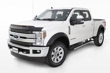 Load image into Gallery viewer, AVS 2017-2019 Ford F250 Super Duty Aeroskin Low Profile Hood Shield w/ Lights - Black
