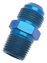 Load image into Gallery viewer, Russell Performance -16 AN to 1in NPT Straight Flare to Pipe (Blue)
