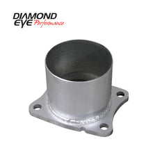 Load image into Gallery viewer, Diamond Eye ADAPTER 4-BOLT FLANGE 4in INNER DIA CLAMP-ON AL: 01-05 CHEVY/GMC 6.6L 2500/3500 CHV-FBA
