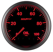 Load image into Gallery viewer, Autometer Elite 52mm Oil Pressure Peak and Warn Gauge w/ Electonic Control
