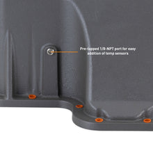Load image into Gallery viewer, Mishimoto 89-10 Powerstroke E4OD 4R100 5R110 Trans Pan Cast GR
