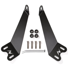 Load image into Gallery viewer, ANZO 2007-2015 Jeep Wrangler 12in inch LED Bar Hood Mounting Brackets
