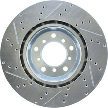 Load image into Gallery viewer, StopTech Select Sport 01-06 BMW M3 Slotted &amp; Drilled Front Left Rotor
