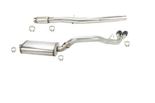 Load image into Gallery viewer, Kooks 2019+ GM 1500 Series Truck 6.2L CC w/ Short Box OEM x 3-1/2in SS Catback Exhaust w/Black Tips
