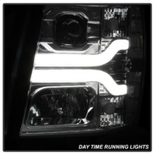 Load image into Gallery viewer, Spyder Chevy Silverado 1500 07-13 Version 3 Projector Headlights - Chrome PRO-YD-CS07V3-LBDRL-C
