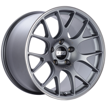 Load image into Gallery viewer, BBS CH-R 19x12 5x130 ET45 CB71.6 Satin Titanium Polished Rim Protector Wheel
