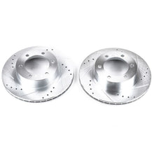 Load image into Gallery viewer, Power Stop 96-02 Toyota 4Runner Front Evolution Drilled &amp; Slotted Rotors - Pair
