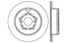Load image into Gallery viewer, StopTech Power Slot 93-97 Lexus GS Series/95-00 LS400/92-00 SC400 Rear Left Drilled &amp; Slotted Rotor
