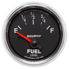 Load image into Gallery viewer, AutoMeter Gauge Fuel Level 2-1/16in. 240 Ohm(e) to 33 Ohm(f) Elec Gs
