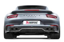 Load image into Gallery viewer, Akrapovic 16-17 Porsche 911 Turbo/Turbo S (991.2) Slip-On Line (Titanium) (Req. Tips/Diffuser)
