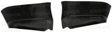 Load image into Gallery viewer, Seibon 08-09 Mitsubishi Evo X OEM style Carbon Fiber Rear Lip
