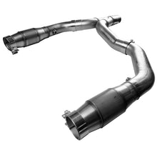 Load image into Gallery viewer, Kooks 98-02 Chevrolet Camaro Z28 SS/Pontiac Firebird Trans Am 2 x 3 Header &amp; Green Catted Y-Pipe Kit

