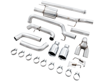 Load image into Gallery viewer, AWE 0FG 21+ Ford F150 Dual Split Rear Exhaust - 5in Chrome Silver Tips
