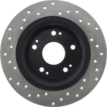 Load image into Gallery viewer, StopTech 05-17 Honda Accord / 16-17 HR-V / 09-14 Acura TSX Cryo Sport Drilled Rear Left Rotor
