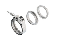 Load image into Gallery viewer, Borla Universal 2.25in Stainless Steel 3pc V-Band Clamp w/ Male and Female Flanges
