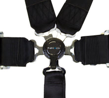 Load image into Gallery viewer, NRG 6PT 3in. Seat Belt Harness / Cam Lock - Black
