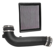 Load image into Gallery viewer, Airaid 17-18 GMC Sierra 1500/Yukon Denali 6.2L V8 F/I Airaid Jr Intake Kit - Oiled / Red Media
