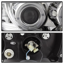 Load image into Gallery viewer, Spyder BMW Z3 96-02 Projector Headlights LED Halo Chrome High H1 Low H1 PRO-YD-BMWZ396-HL-C
