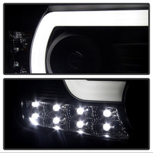 Load image into Gallery viewer, Spyder GMC Sierra 14-16 Projector Headlights Light Bar DRL Blk PRO-YD-GS14V2-LBDRL-BK
