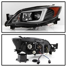 Load image into Gallery viewer, Spyder Subaru WRX 08-09 Projector Headlights - HID Model Only - Black PRO-YD-SWRX08-HID-LBDRL-BK
