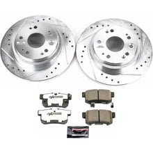 Load image into Gallery viewer, Power Stop 02-04 Acura RL Rear Z26 Street Warrior Brake Kit
