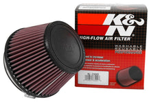 Load image into Gallery viewer, K&amp;N Filter Universal X Stream Clamp-On 5in Flange 6.5in Base 4 1/2in Top 4 1/8in Height
