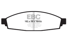 Load image into Gallery viewer, EBC 2003-2006 Lincoln Aviator 4.6L Ultimax2 Front Brake Pads
