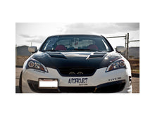 Load image into Gallery viewer, Spyder Hyundai Genesis 10-12 Projector Halogen Model- LED Halo DRL Blk PRO-YD-HYGEN09-DRL-BK
