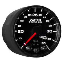 Load image into Gallery viewer, Autometer Spek-Pro - Nascar 2-1/16in Water Press 0- 35 psi Bfb Sp
