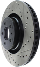 Load image into Gallery viewer, StopTech Slotted &amp; Drilled Sport Brake Rotor - 2015 Ford Mustang Non-Brembo - Front Left
