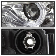 Load image into Gallery viewer, Spyder 12-14 BMW F30 3 Series 4DR Projector Headlights - LED DRL - Chrome (PRO-YD-BMWF3012-DRL-C)
